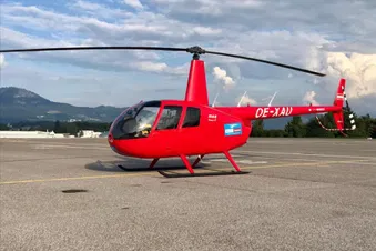 30 Minuten einen Hubschrauber selbst steuern Raven R44