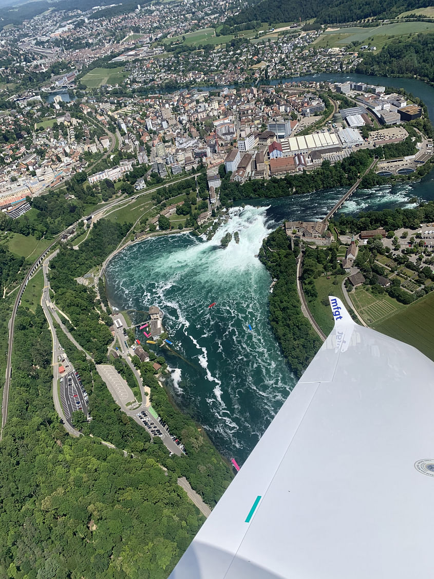 Säntis, Martinsloch, Mythen, Zürich, Rheinfall