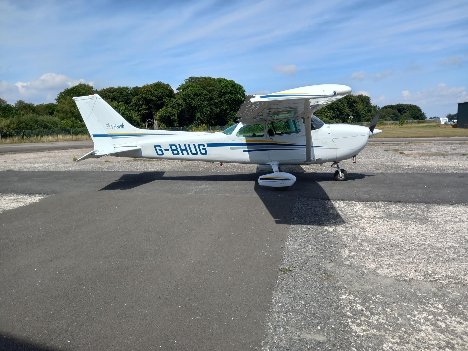 At Dunkeswell Aerodrome