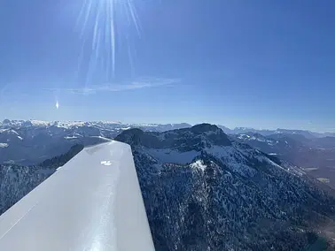 Rundflug über die Salzkammergut Seen