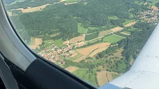 Rundflug Manching/Ingolstadt  zum Forgensee über München