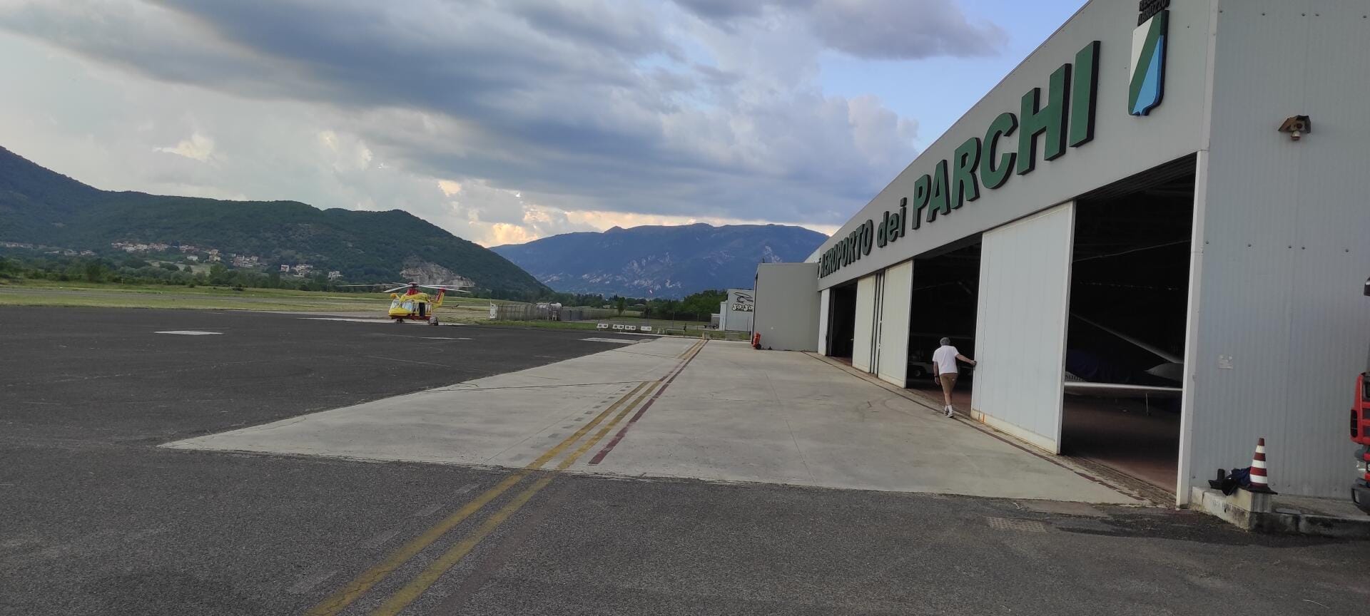 Airport hangars