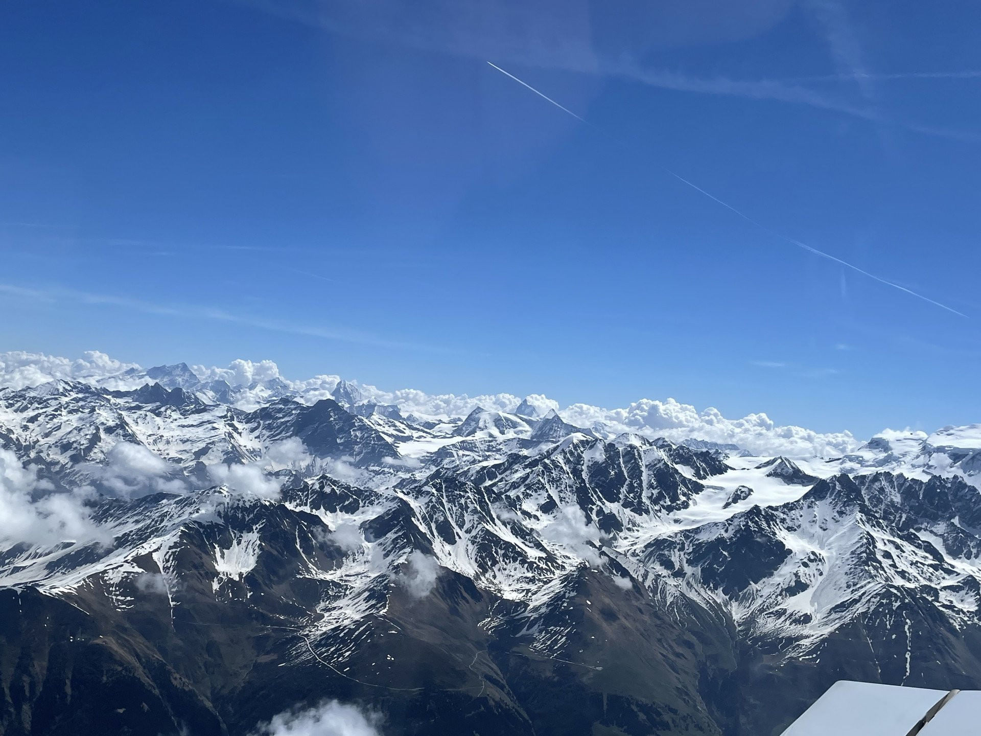 Vol autour du Mont-Blanc depuis Montbéliard