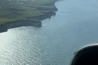 Sightseeing flight over Bridlington and the white cliffs