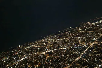 Rundflug über Hamburg, Elbe und Alster