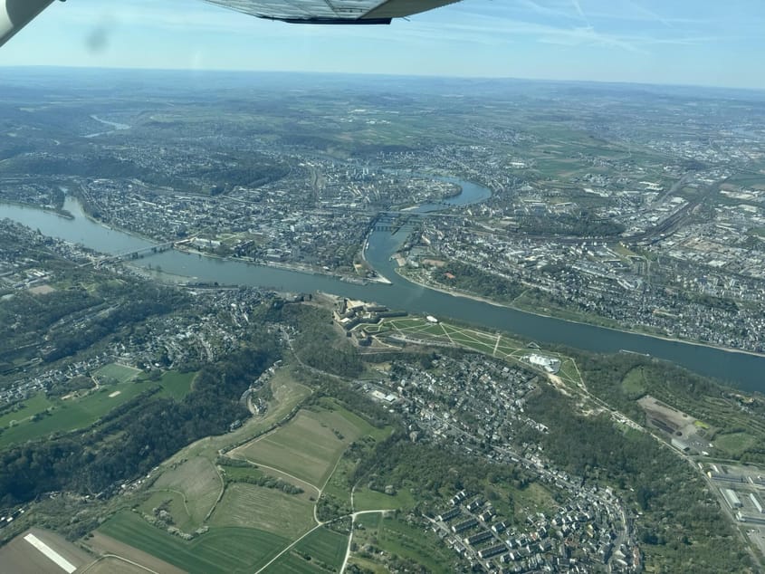 Ausflug nach Koblenz-Winningen (Deutsches Eck)