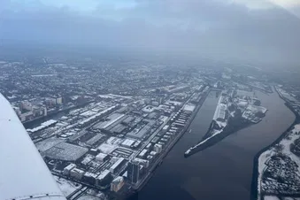 Rundflug über Bremen, Oldenburg und Bremerhaven