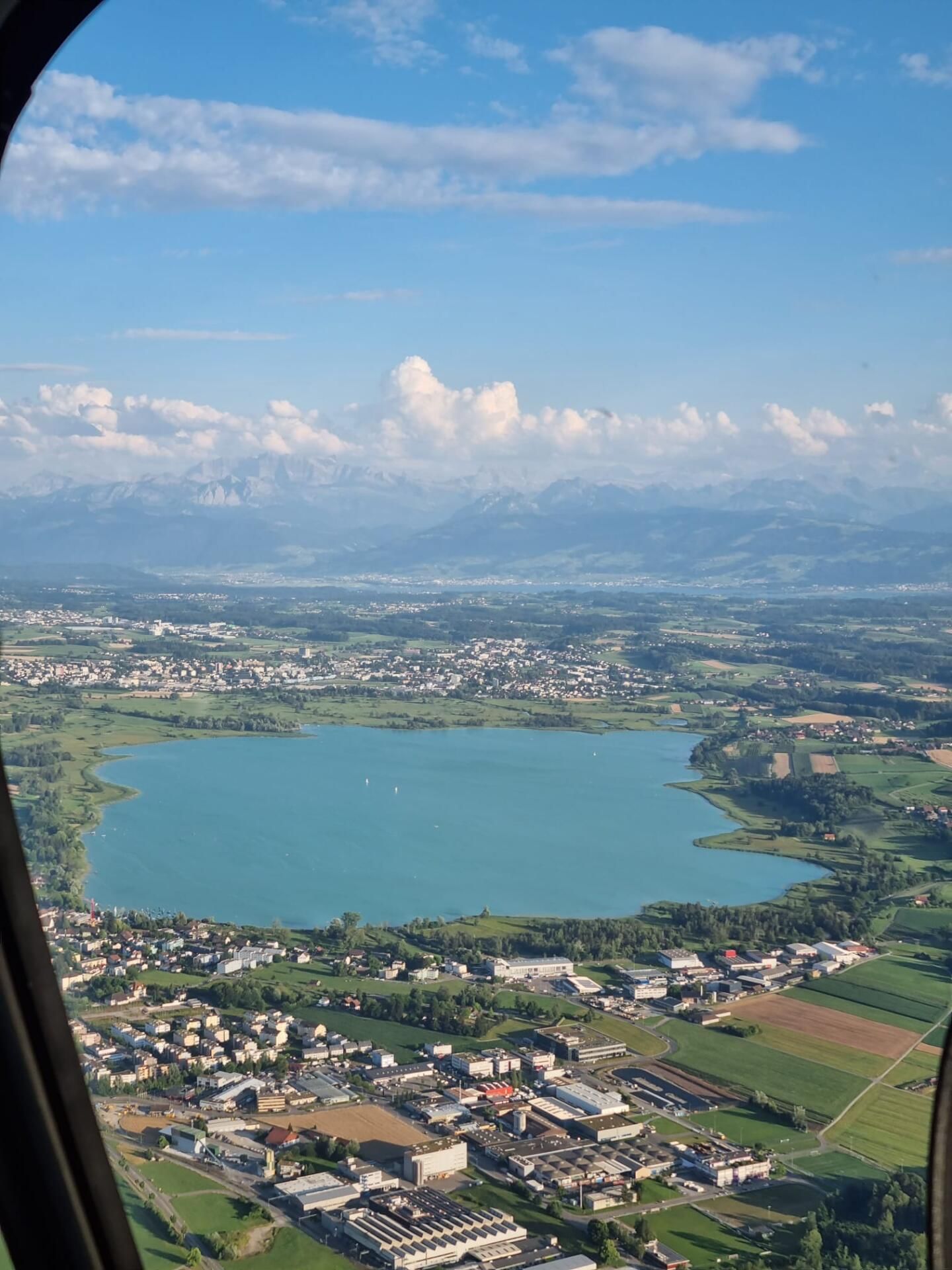 Rundflug Fehraltorf Rheinfall - Untersee