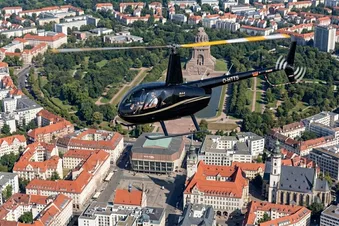 30 Minuten über den Dächern von Leipzig