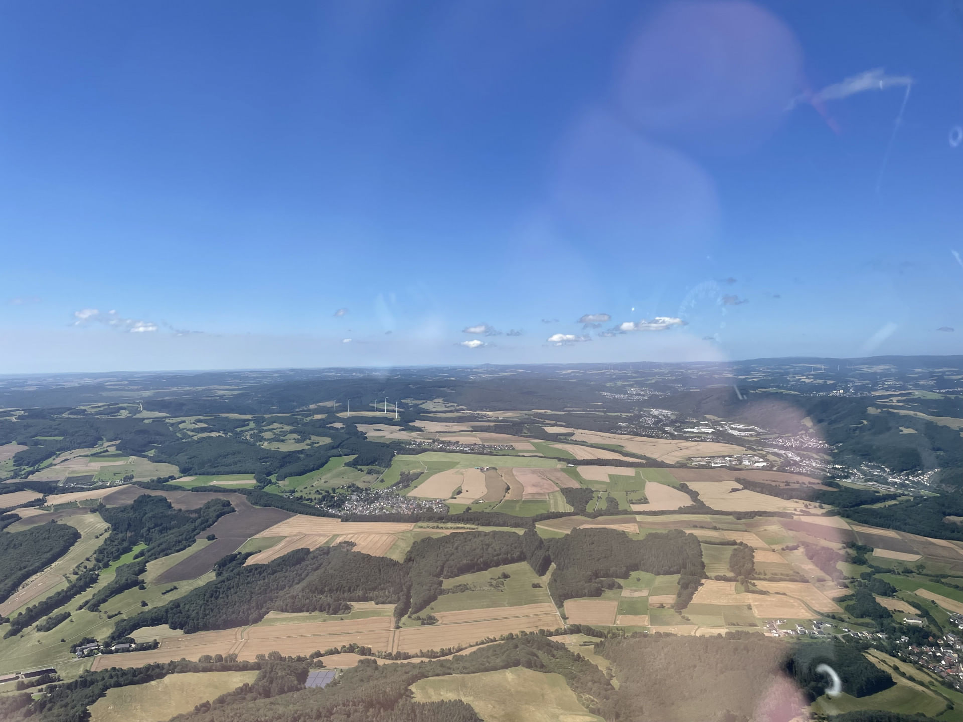 Schöner Rundflug im Rhein Main Gebiet