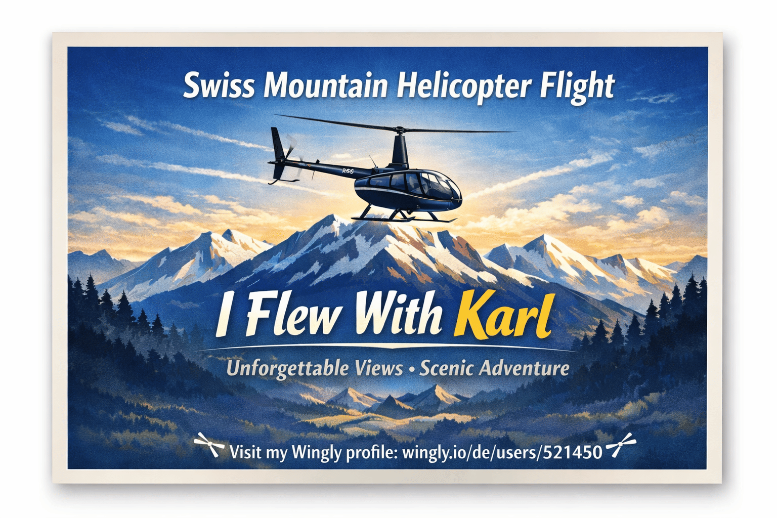 Helicopter: 8200 feet Peaks: Saentis, Rheintal & Appenzell
