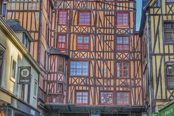 Rouen - France, the capital of Normandy