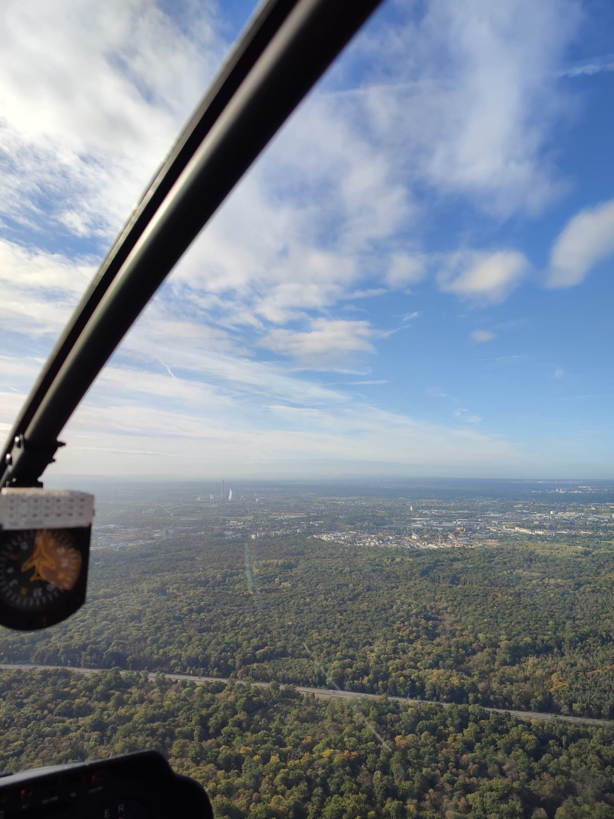 Hubschrauber Rundflug über Aschaffenburg