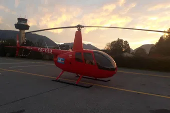 Eine Stunde lang: Hubschrauber selber steuern!