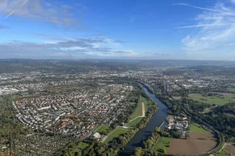 Hubschrauber Rundflug über Aschaffenburg