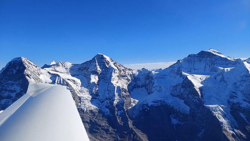 Alpen Rundflug Jungfrauregion und Titlis