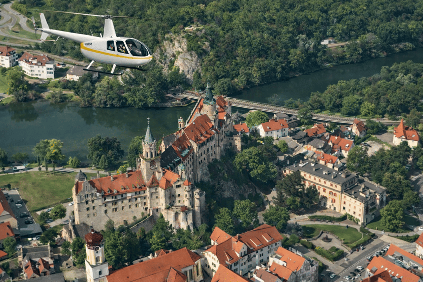 Heli Rundflug Sigmaringen zum kennenlernen.