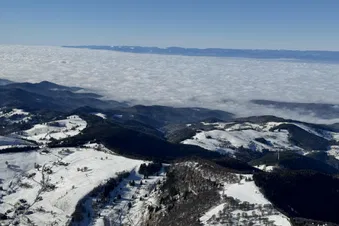 Feldberg & Titisee mit dem Helikopter