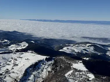 Feldberg & Titisee mit dem Helikopter