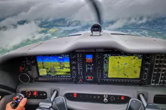 Weiden -> Frankfurt (Egelsbach) (Flugbeispiel)