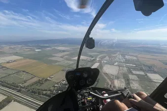 La Camargue vue du ciel