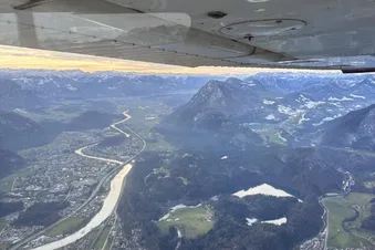 Rundflug Salzburg - Chiemsee und Alpenpanorama