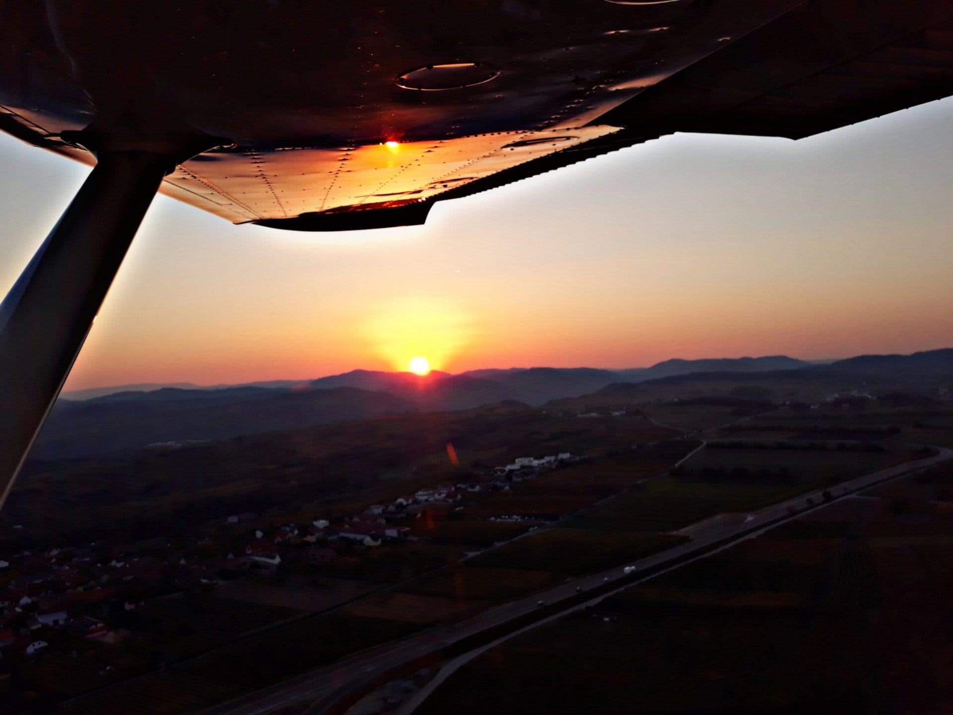 Flug von Krems nach St. Georgen im Ybbsfelde
