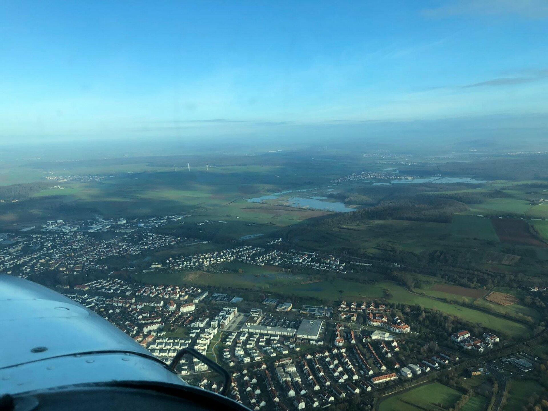 Familien Rundflug Erlebnis Frankfurt, Wiesbaden,Mainz,Tauns