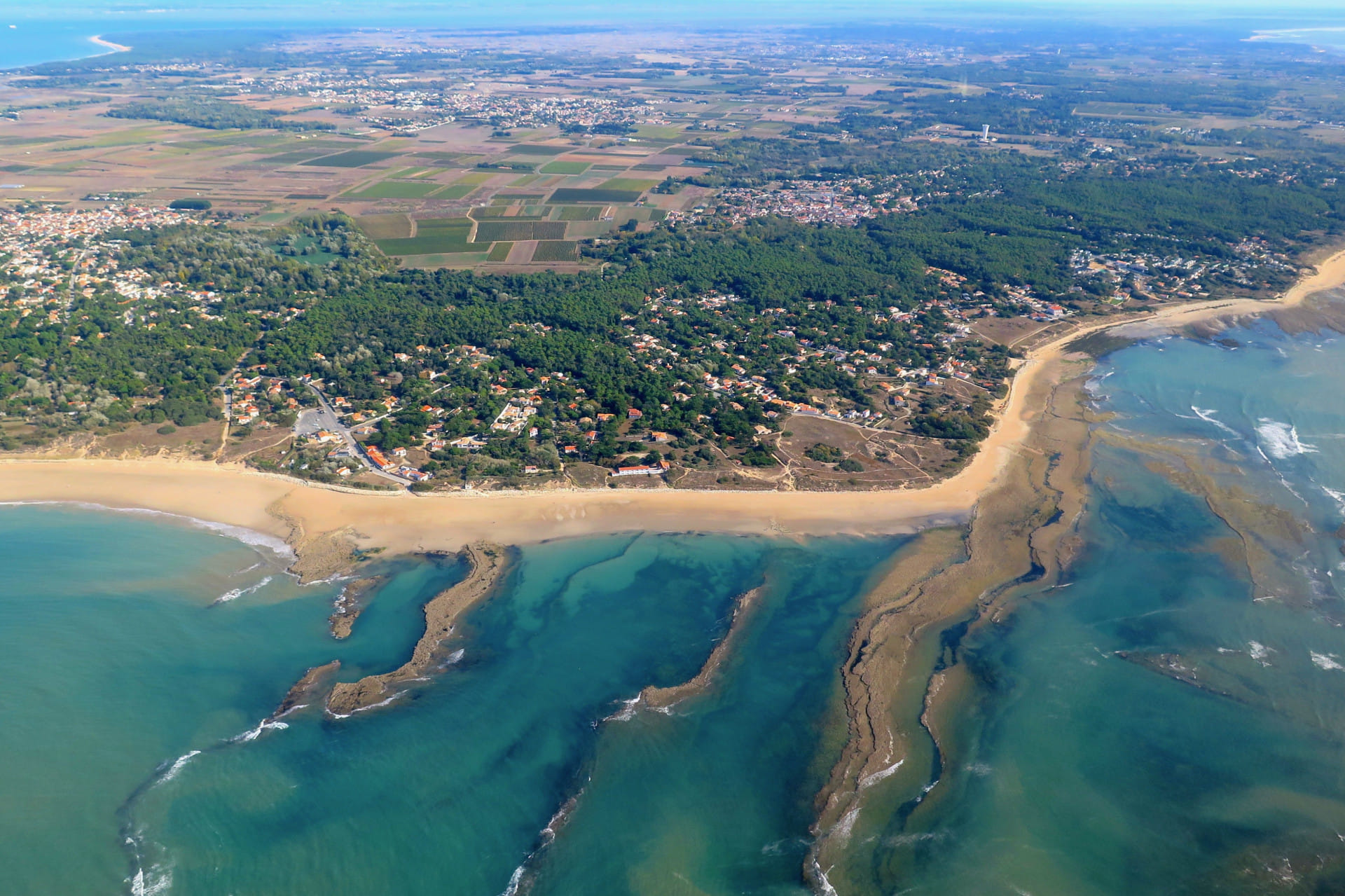 Balade aérienne - Île d'Oléron, Rives de la Gironde, Royan