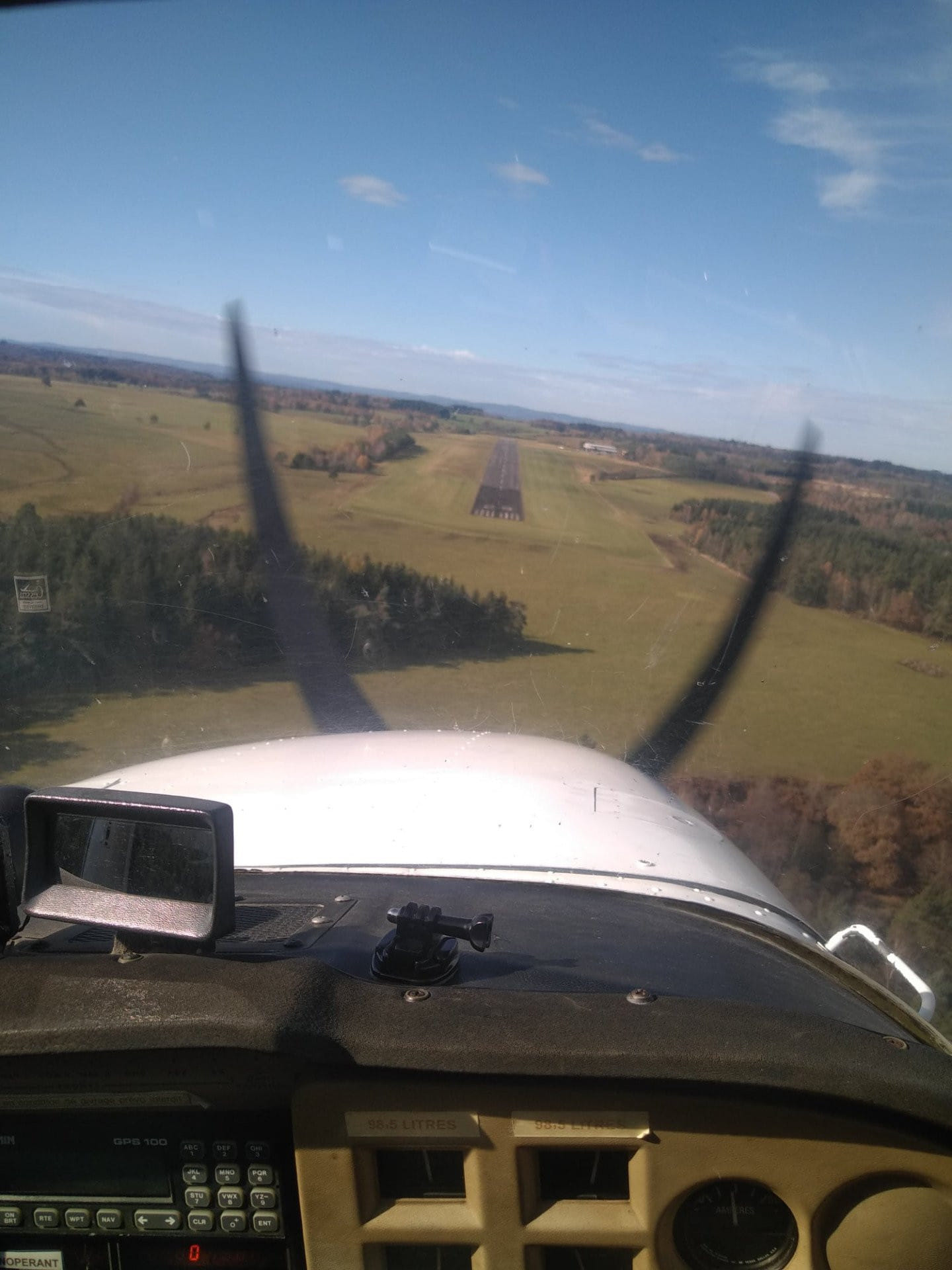 Vol : Chateauneuf sur Cher-Massif du Sancy-Ussel et retour