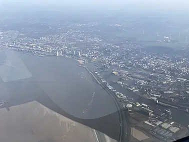 Küstenzauber: Eine Stunde über Bremerhaven und Cuxhaven