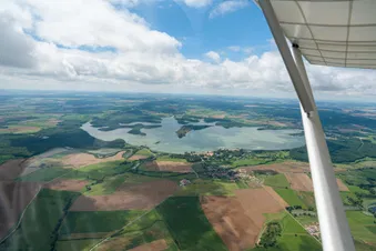 Découverte du Lac de Madine en Hélicoptère | 30 min