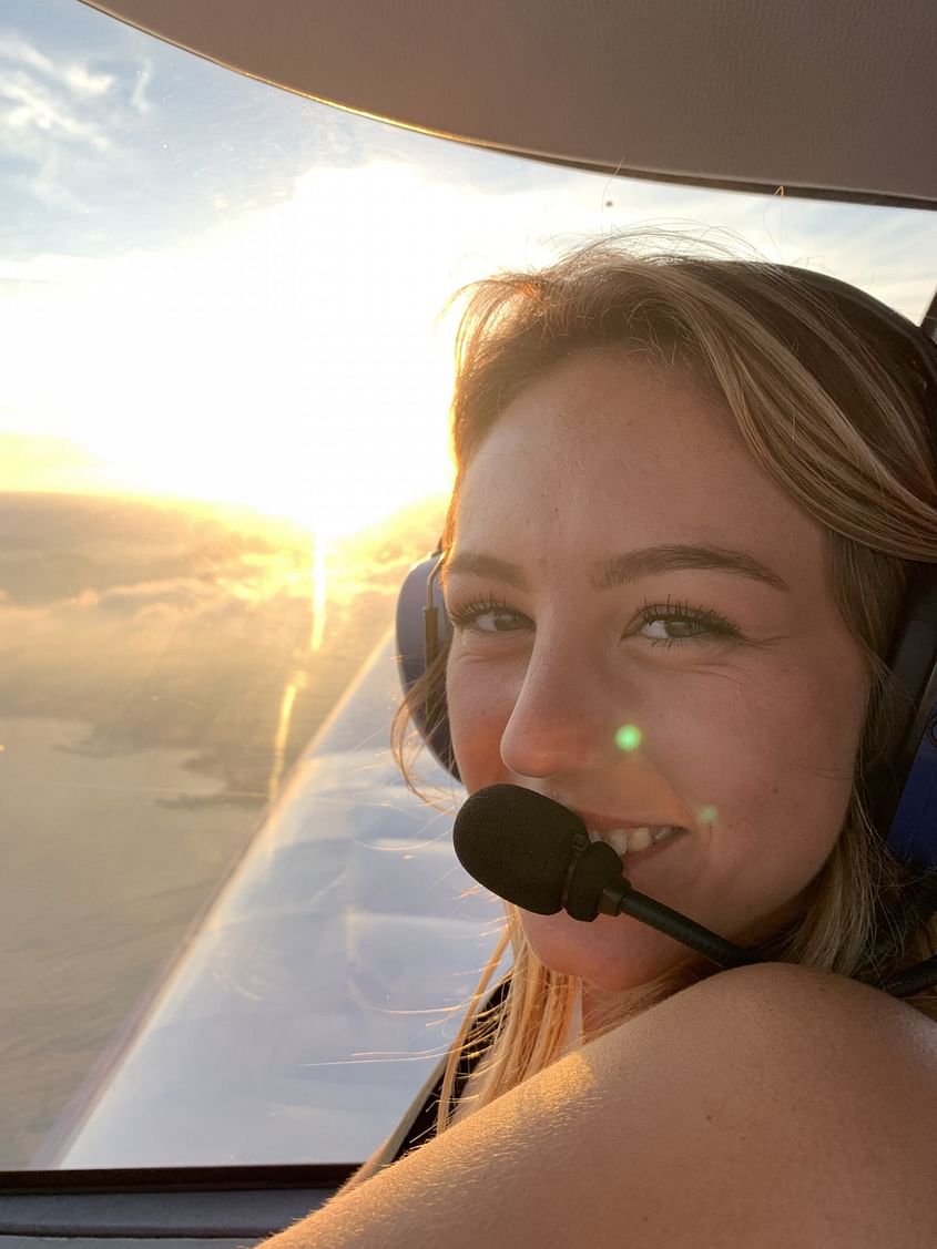 Coucher de soleil à Cannes 🛩☀️😎😍