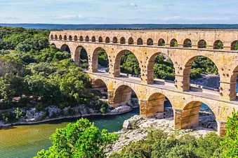 Pont du Gard, Aigues-Mortes, l'Espiguette, Ste-Marie