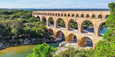 Pont du Gard, Aigues-Mortes, l'Espiguette, Ste-Marie