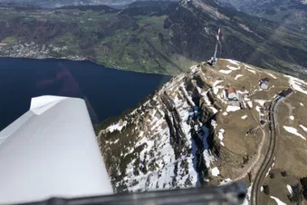 Flug zum grossen und kleinen Mythen und über die Rigi retour
