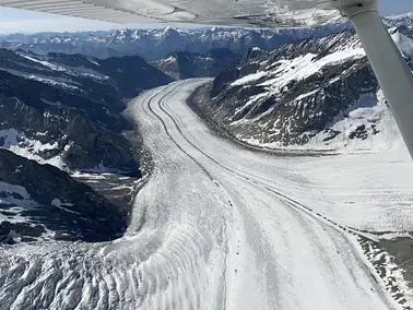 07. Berner Alpen (Eiger, Mönch, Jungfrau) und Aletsch (CHF)