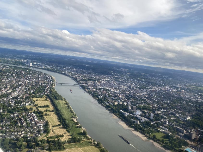 Mitfluggelegenheit nach Bonn über Koblenz