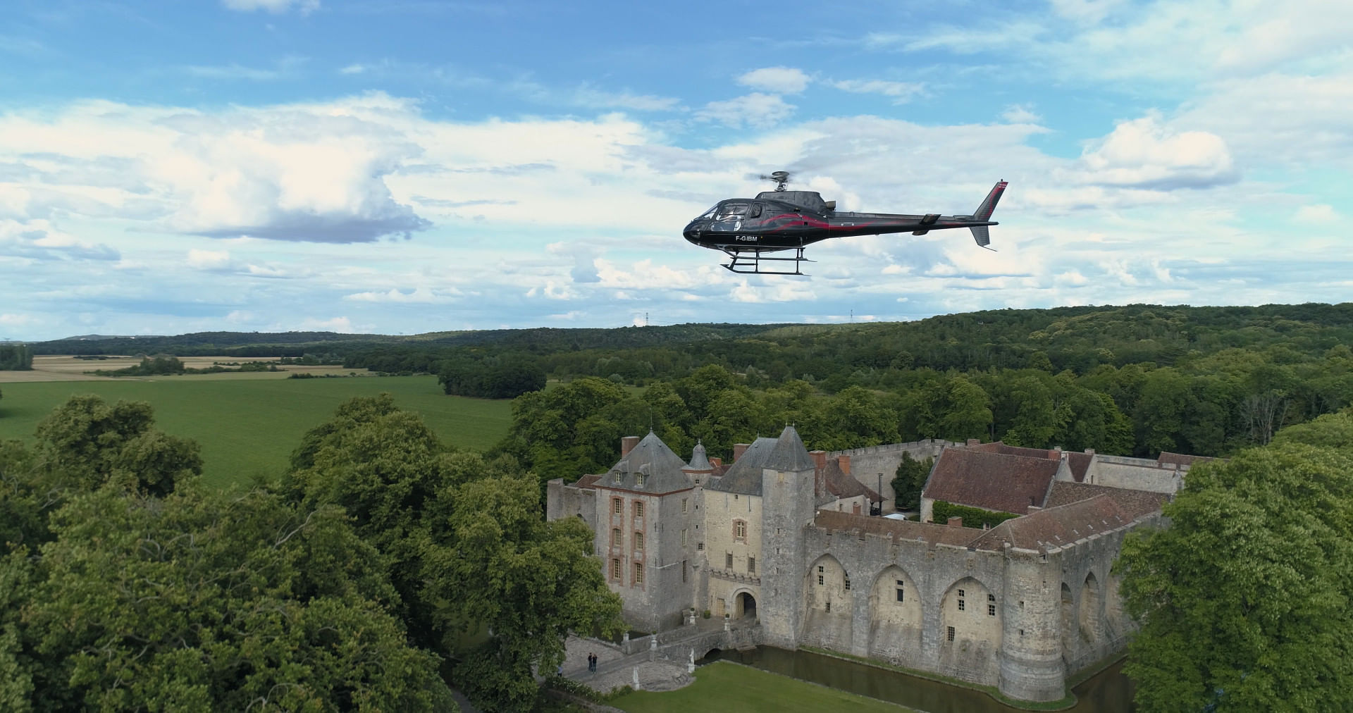 Vol Privatif en Hélicoptère au-dessus de l'Essonne