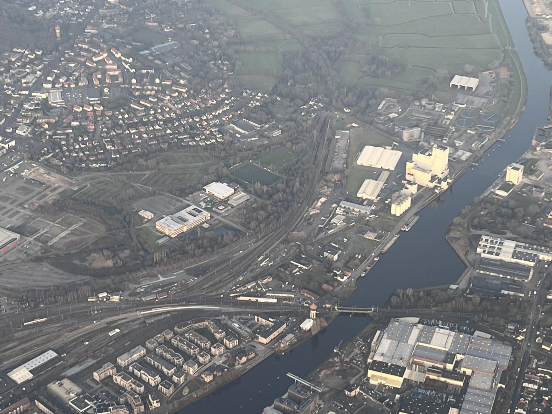 Rundflug über Oldenburg & Bremen