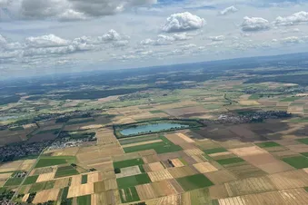 Hubschrauber Rundflug über Frankfurt Skyline