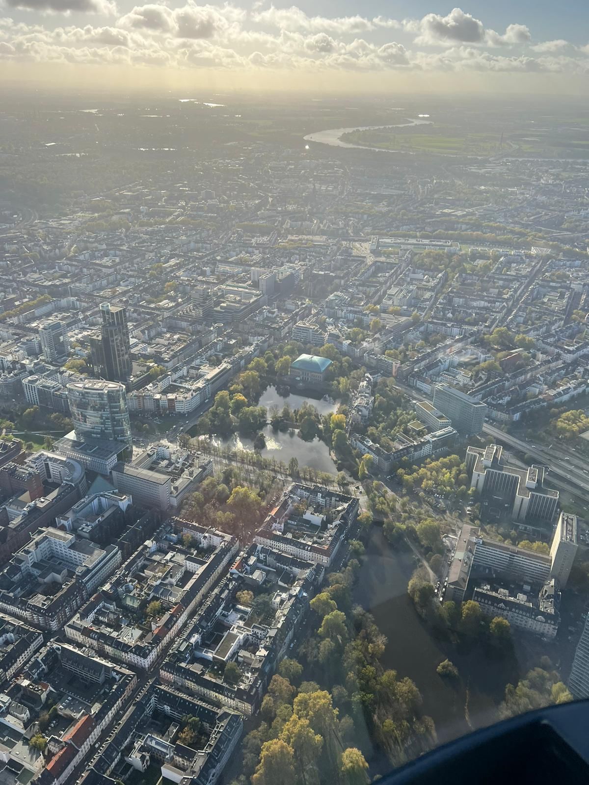 Hubschrauber Rundflug Düsseldorf