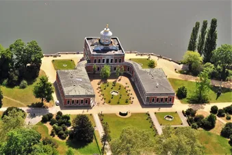 Potsdam und Potsdam's Schlösser von oben