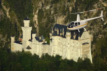 Heliflug Allgäuer Alpen ab Kempten - Text ganz lesen!