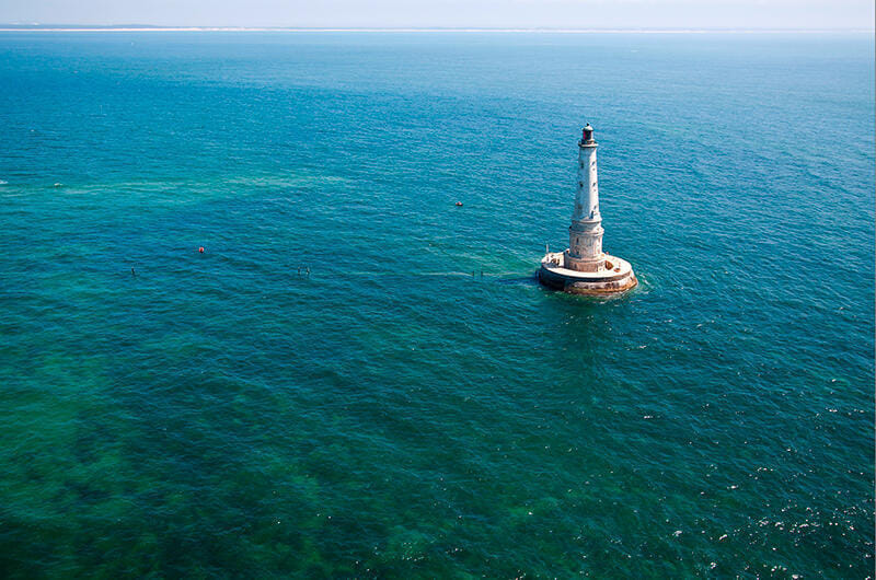 La pointe de l'estuaire vu du ciel !