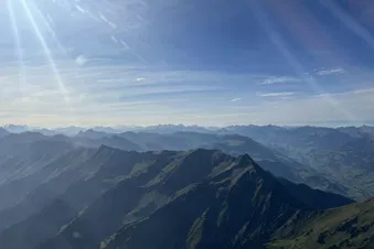 Swiss Alps directly from Zurich Airport