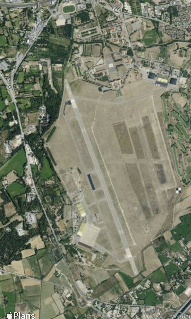 Voler à fleur de crête de la Sainte Victoire