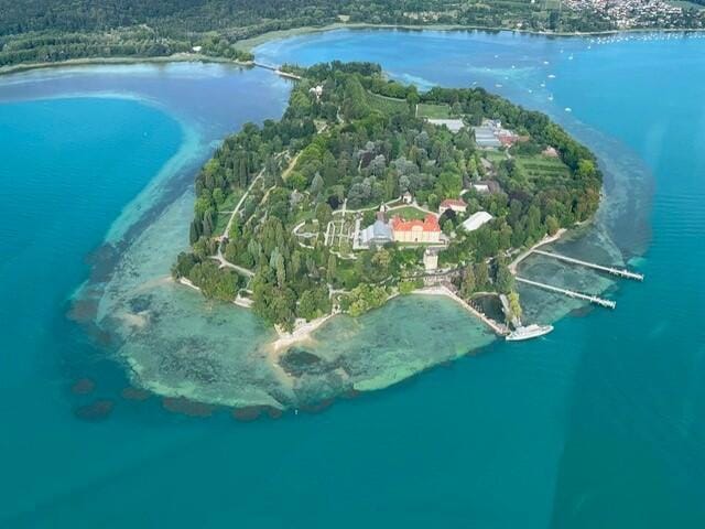 Rundflug mit Blumeninsel Mainau