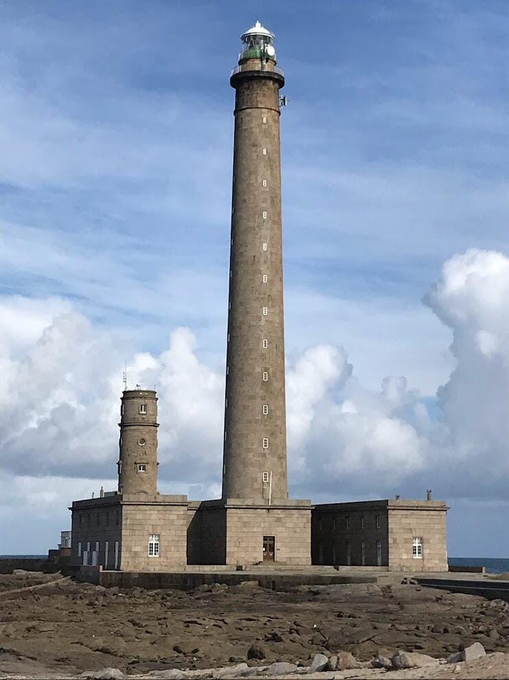 La phare de Gatteville ... On le verra d'en haut  !