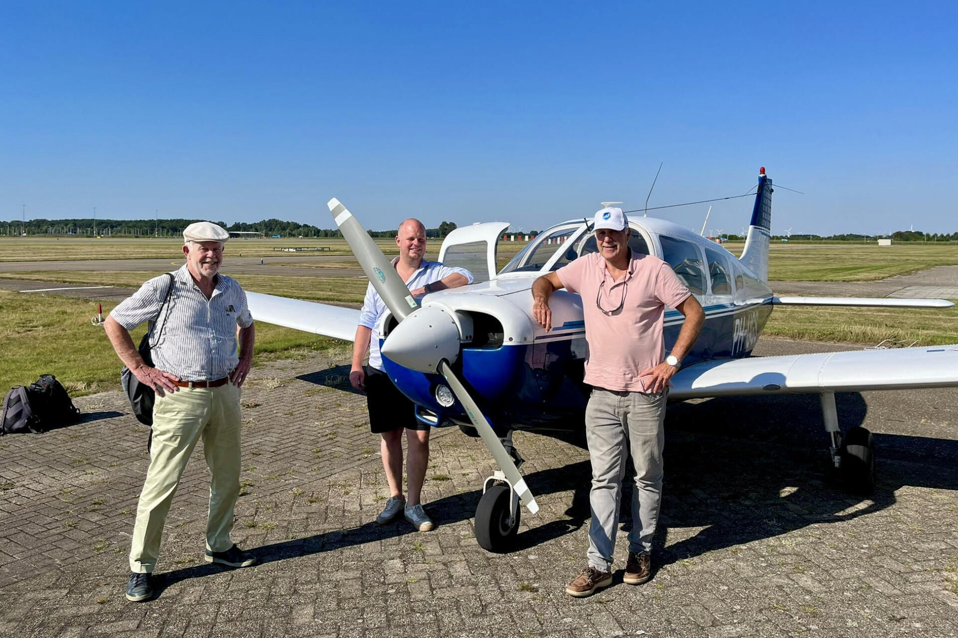 Texel by PH-UGS on a nice flying day.